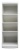 Asztali rendező, multifunkciós, 4 rekeszes, 8x23x11 cm, EXACOMPTA "Autentik", fehér